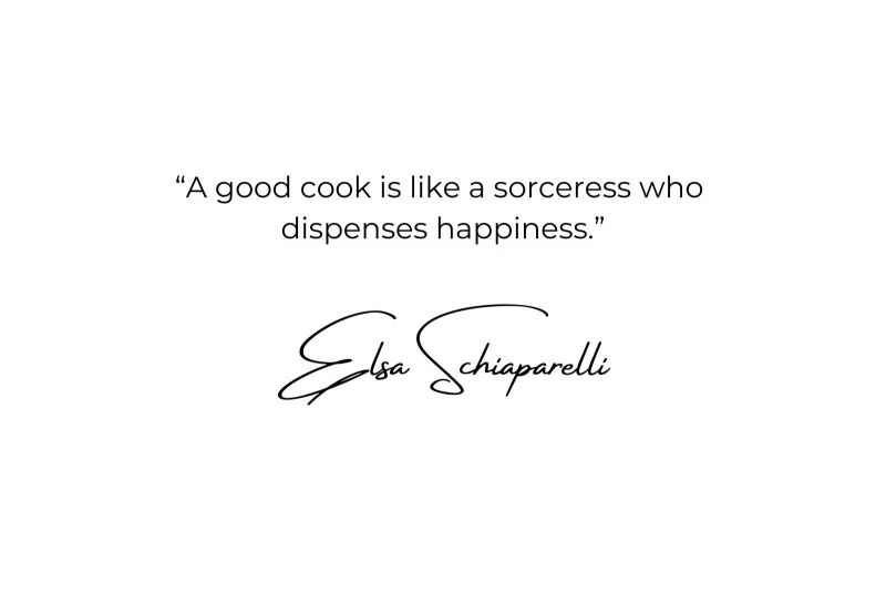 “Per me la cucina resterà sempre un gesto d’amore. La cucina è il luogo dove si crea. L’approccio deve essere, direi… visionario.”